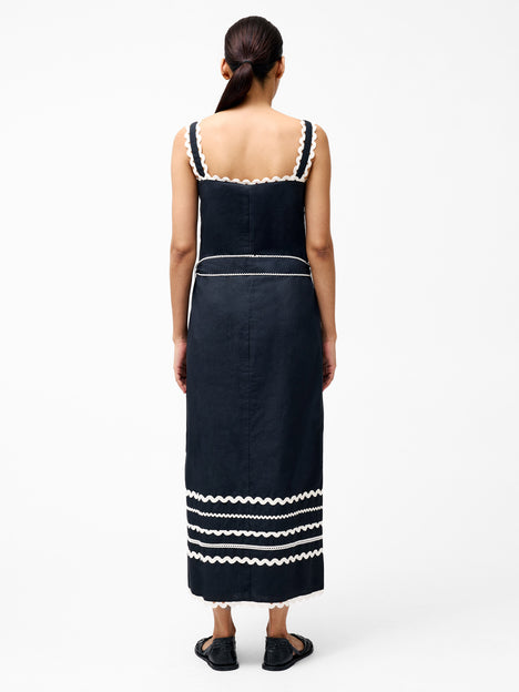 Cambria Cotton Ric Rac Dress