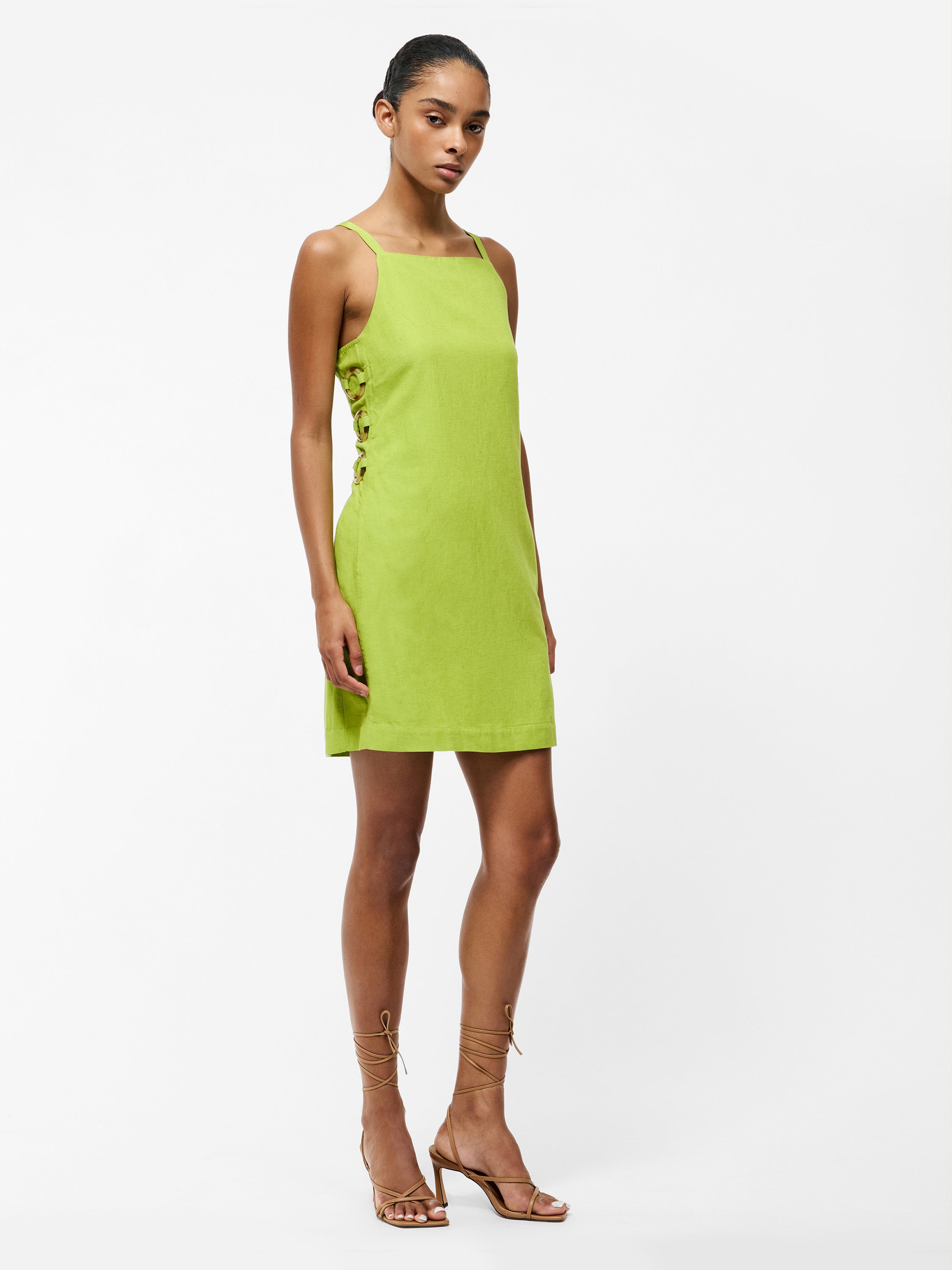 Ariette Linen Mini Dress