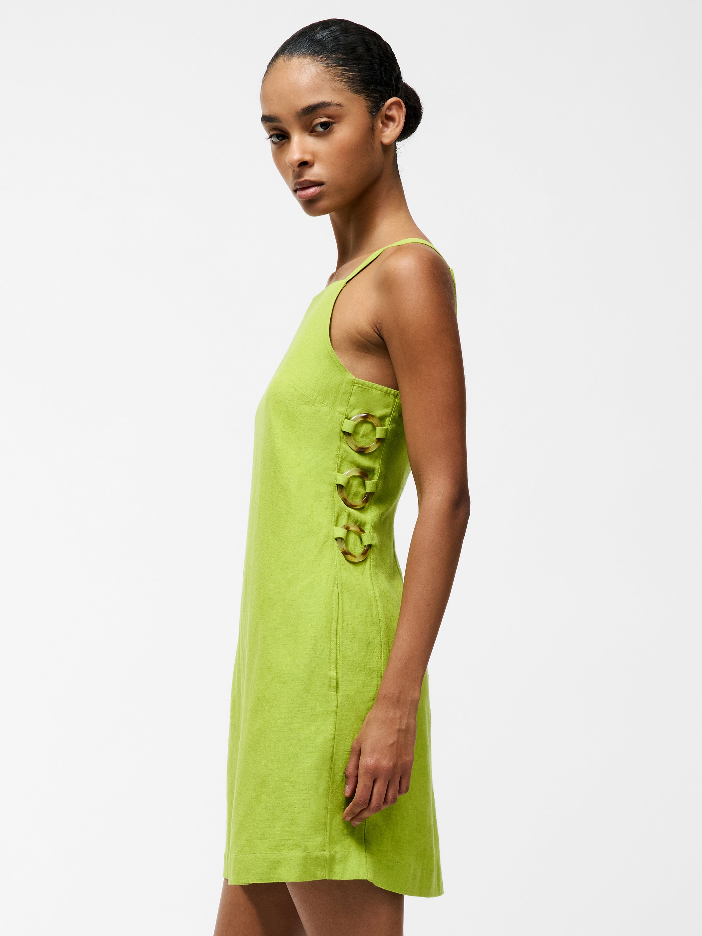 Ariette Linen Mini Dress