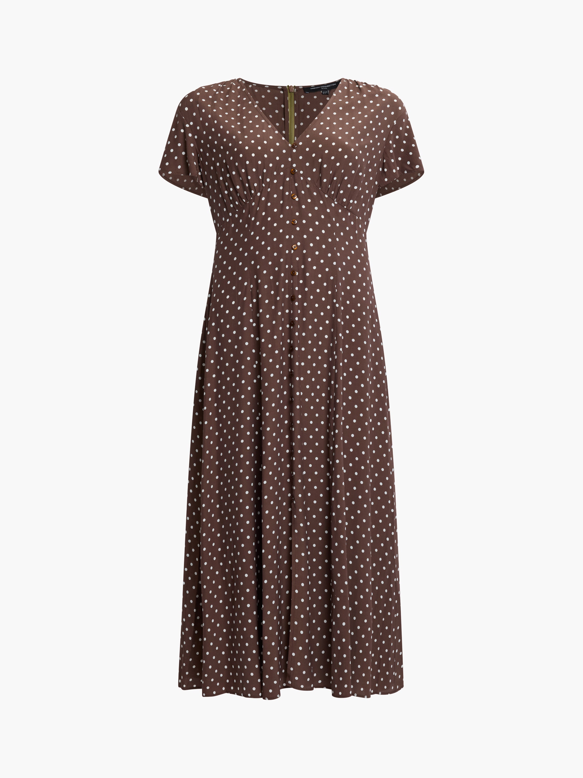 Polka Dot Eco Midi Dress