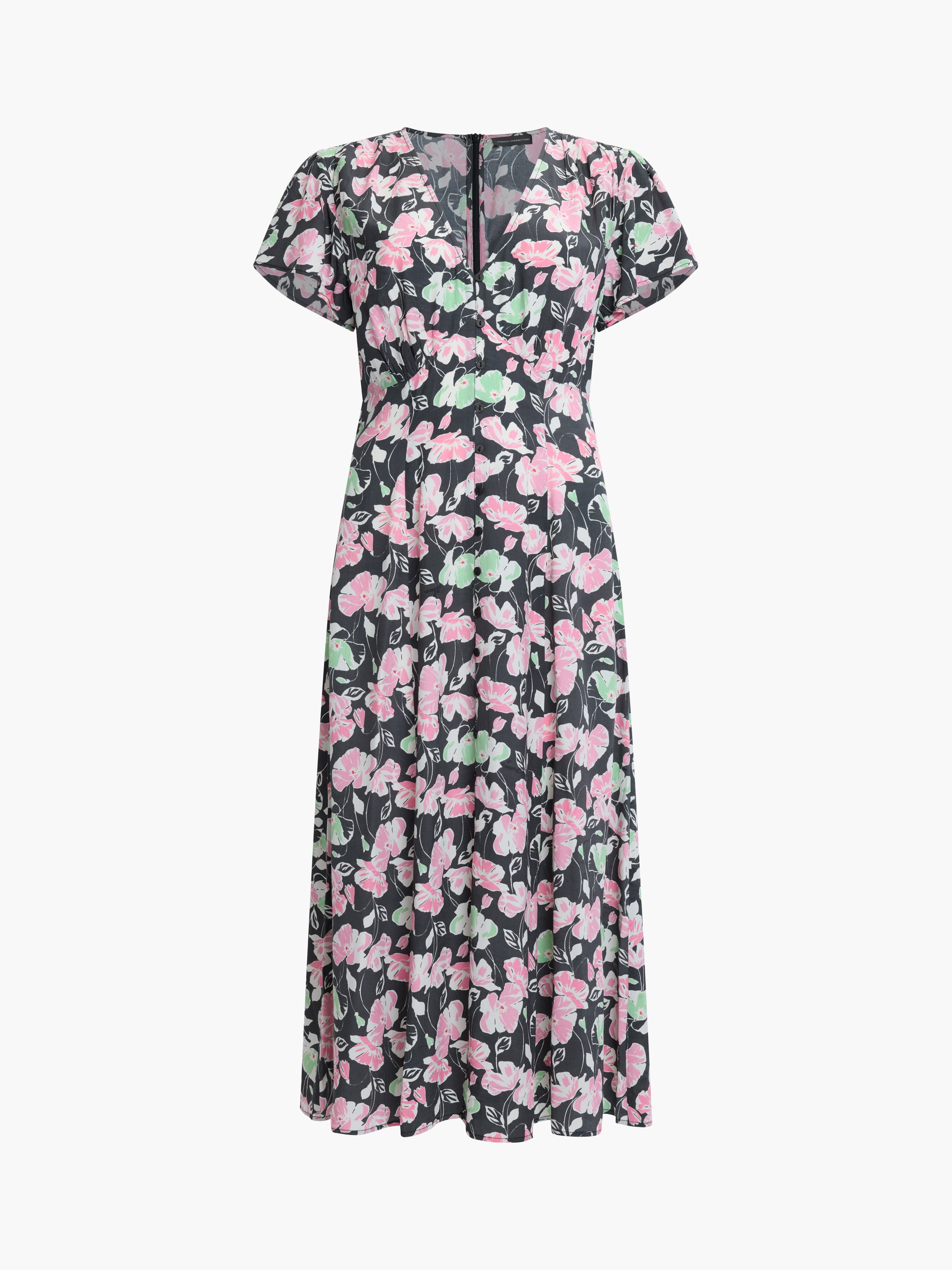 Ellie Eco Short Sleeve V-Neck Dress