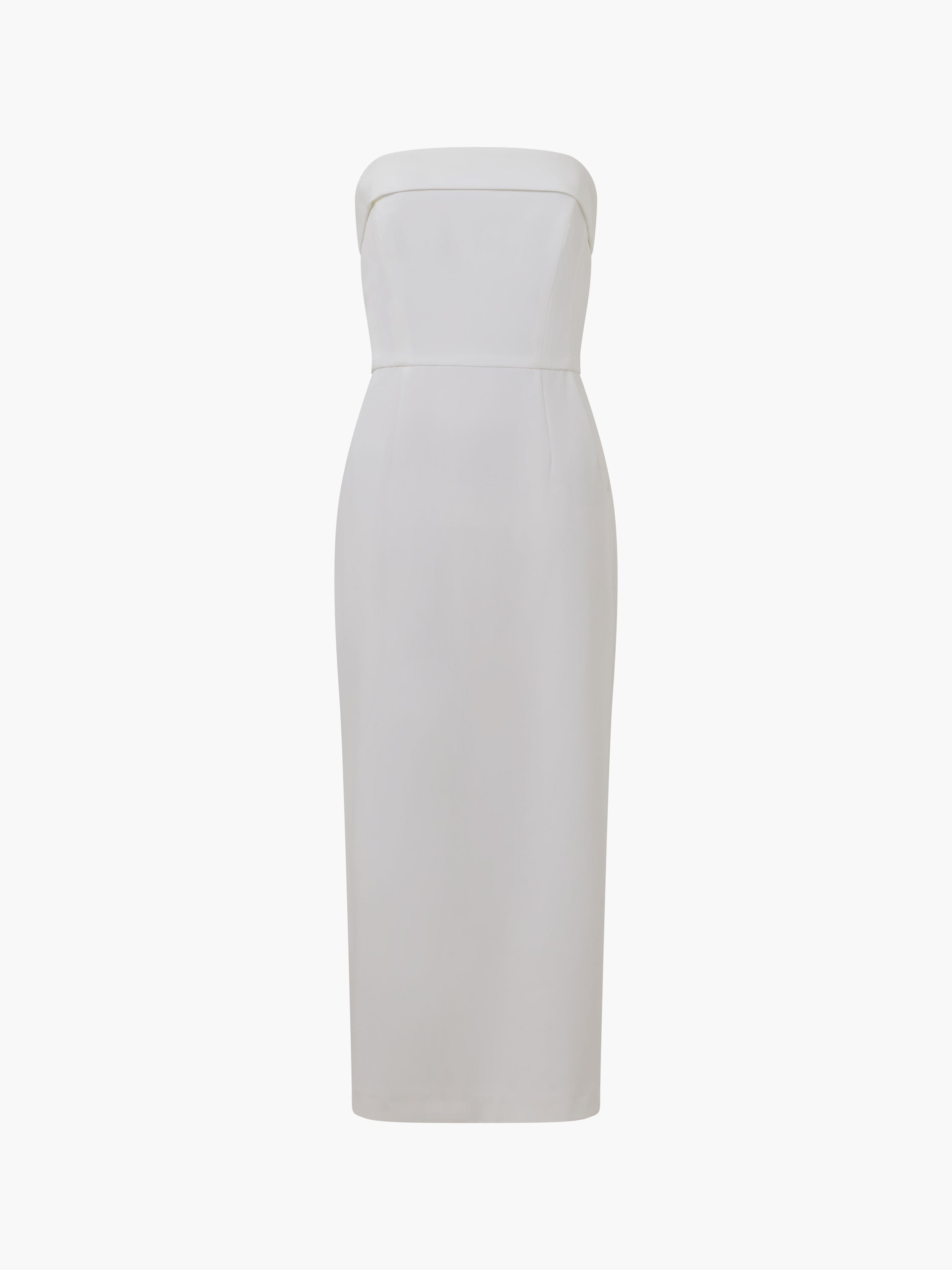 Echo Crepe Bandeau Midi Dress
