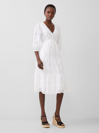 Alissa Broderie Anglaise Dress