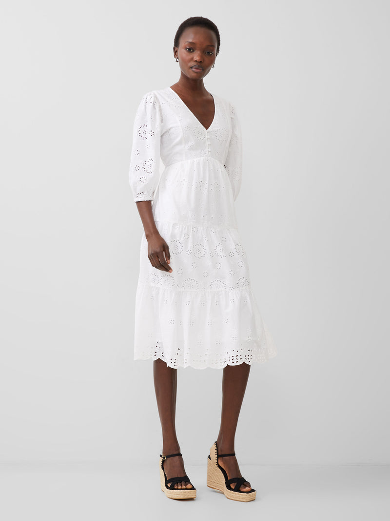 Alissa Broderie Anglaise Dress
