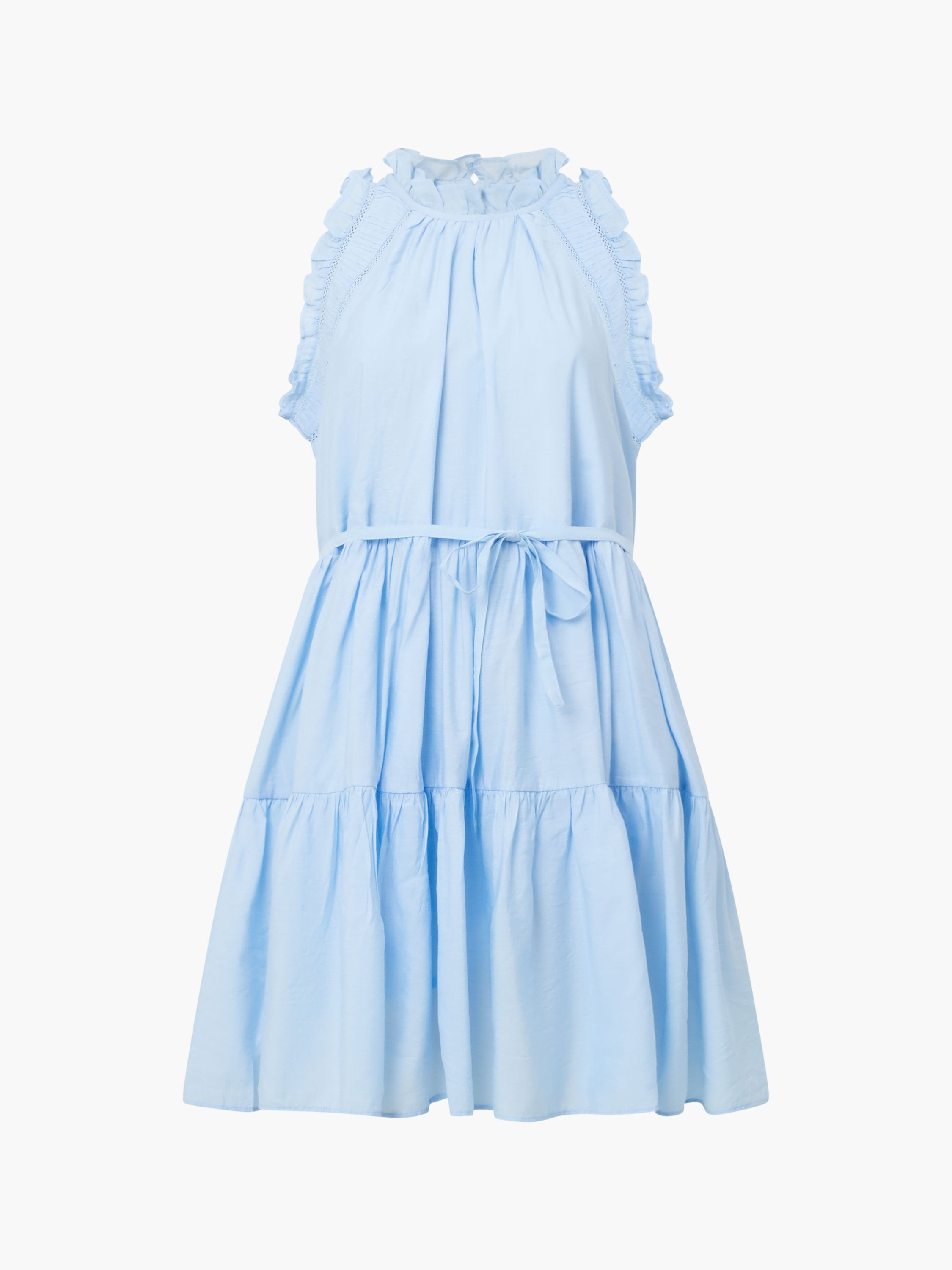 Emily Tiered Flared Mini Dress