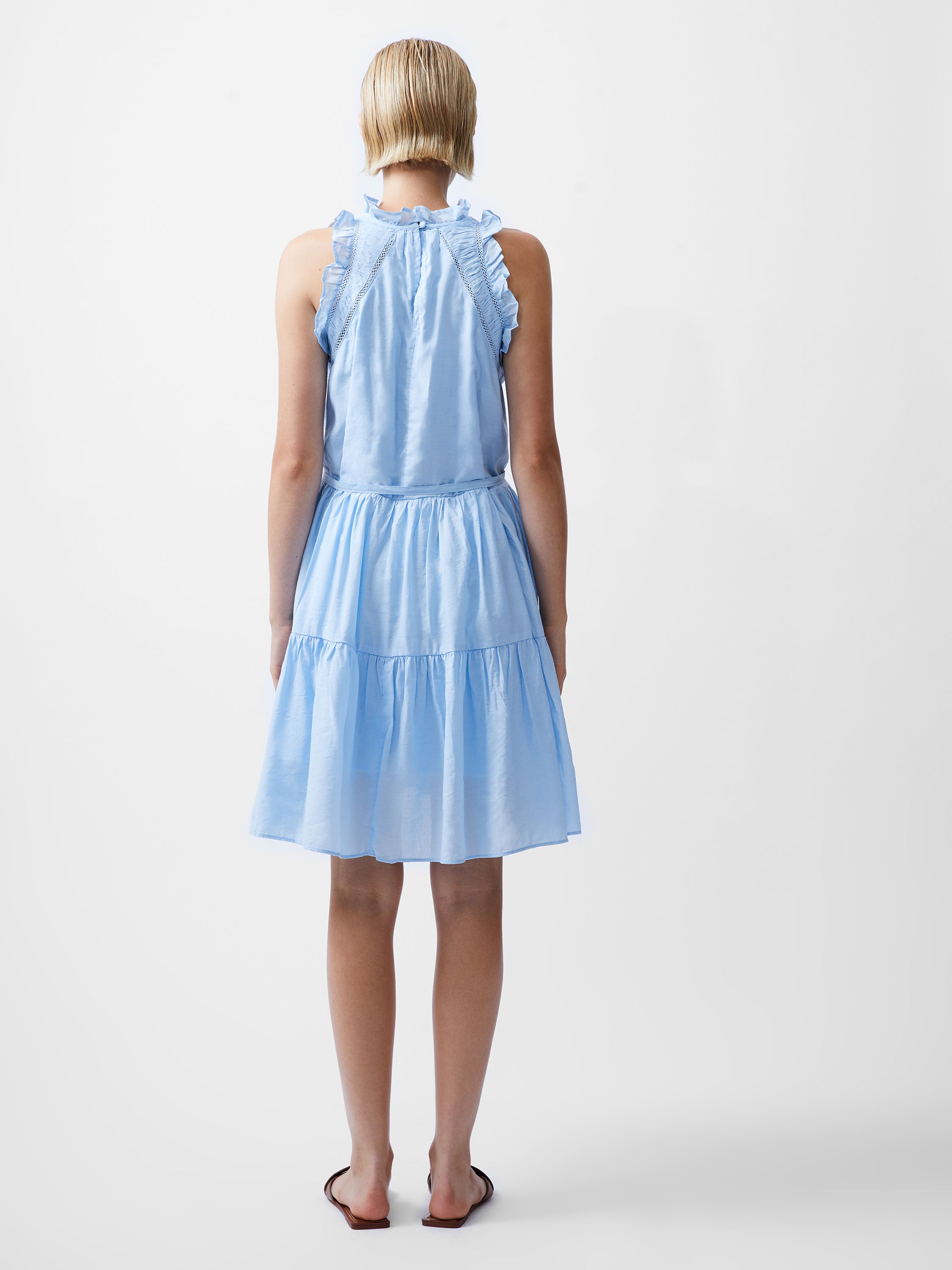 Emily Tiered Flared Mini Dress