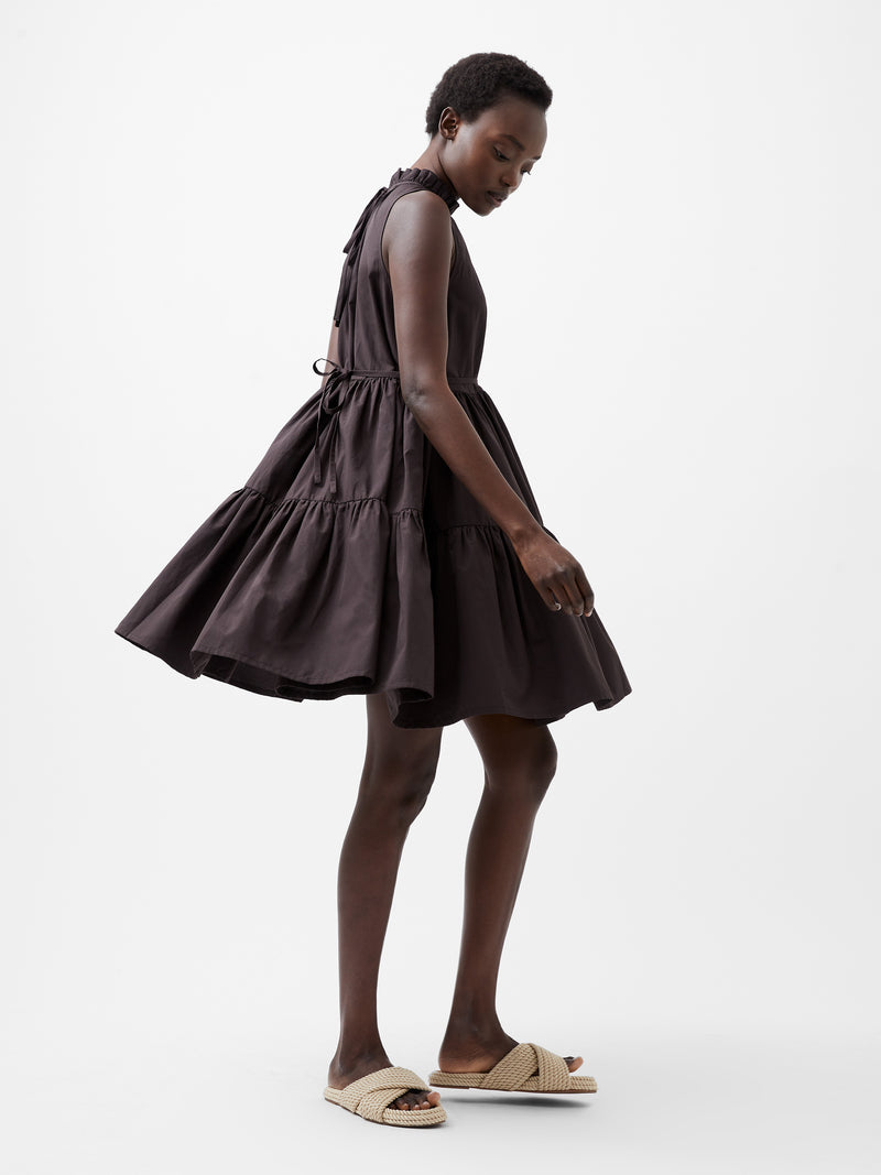 Era Poplin Sleeveless Mini Dress