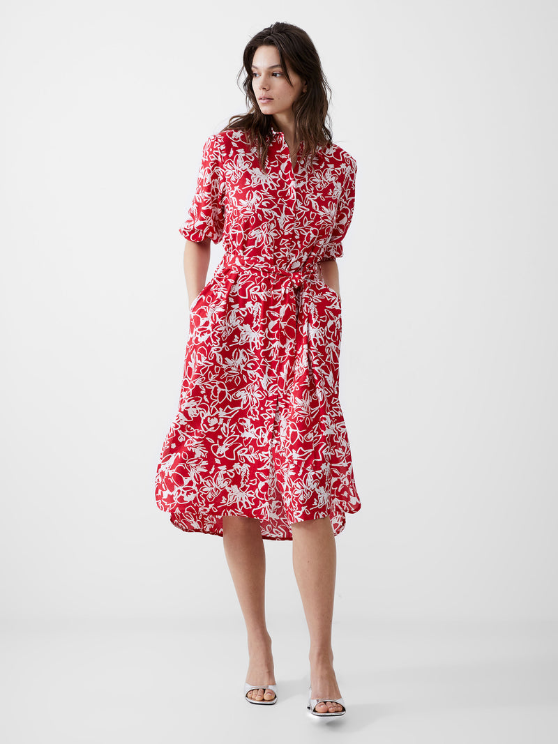 Fayola Midi Shirt Dress