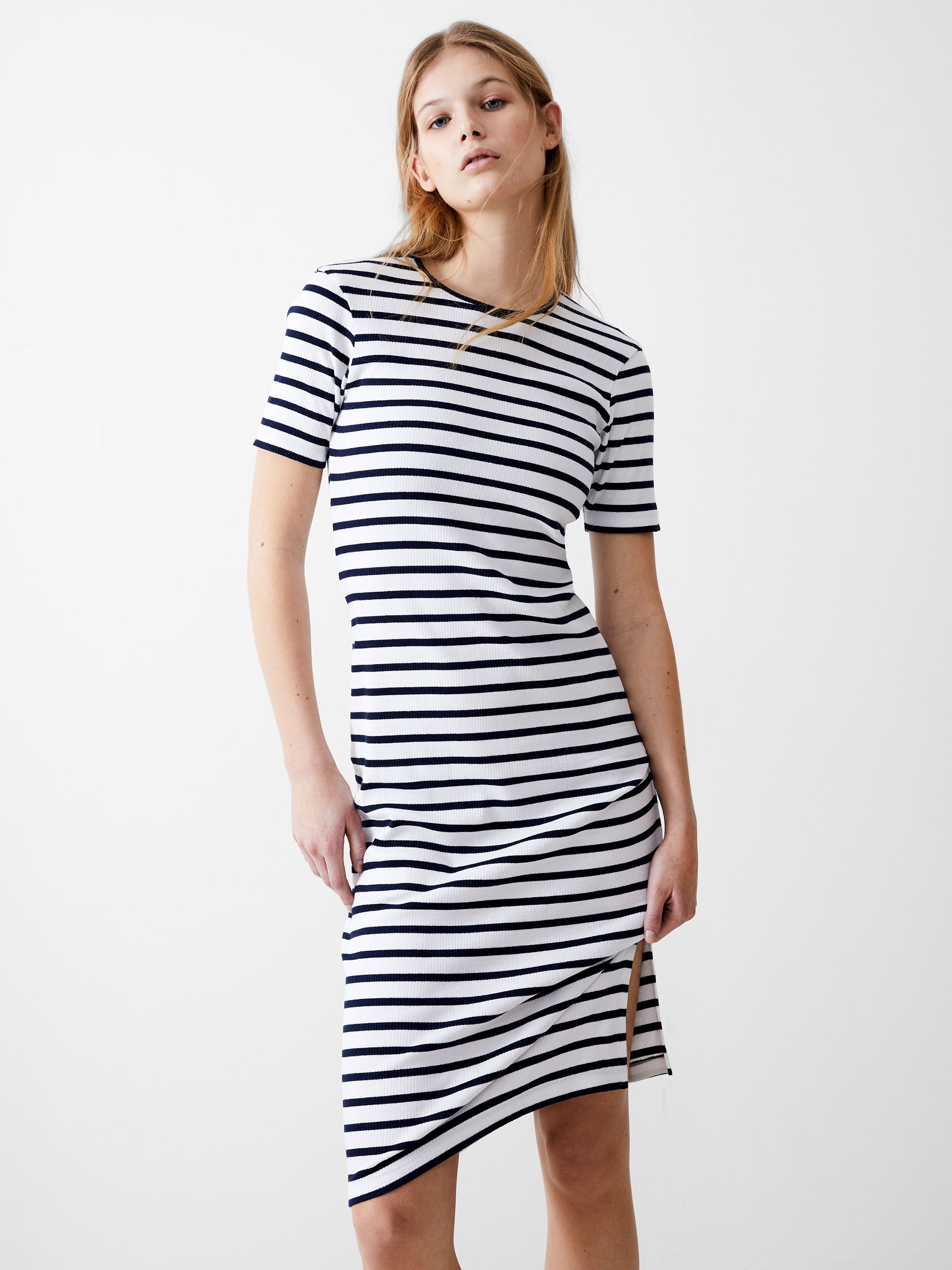 Stripe Rib Dress