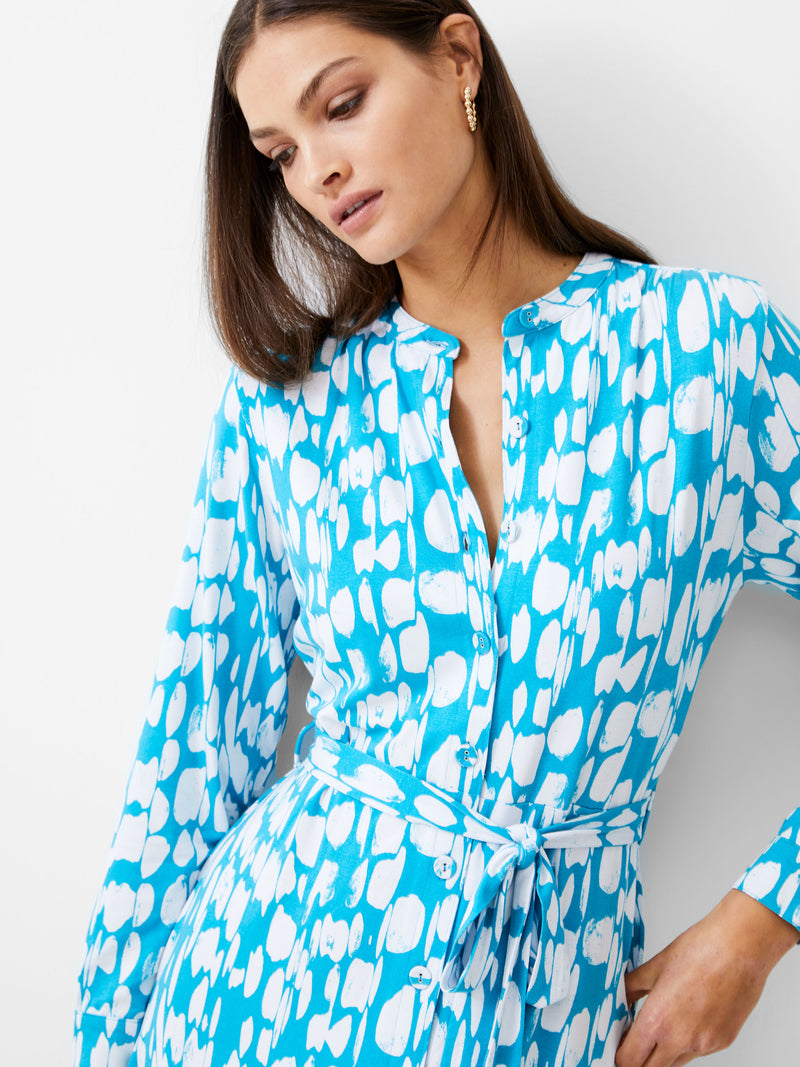 Riley Henley Shirt Dress