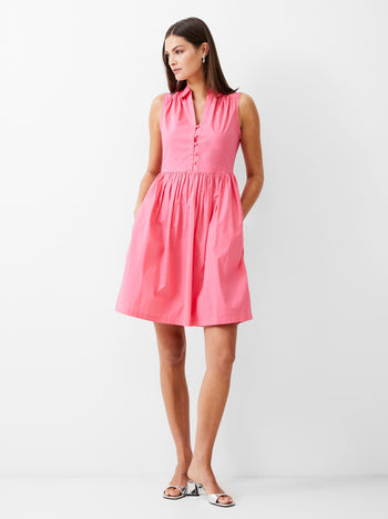 Sleeveless Smock Dress