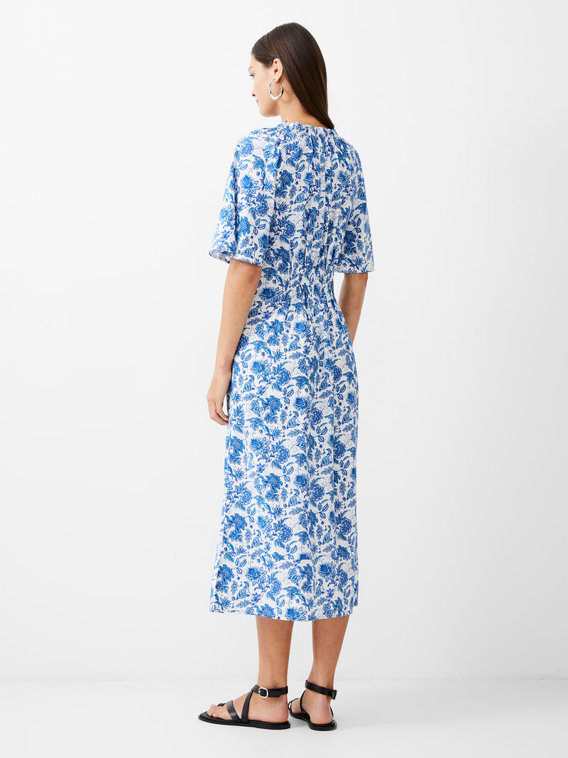 Cosette Smock Waist Midi Dress