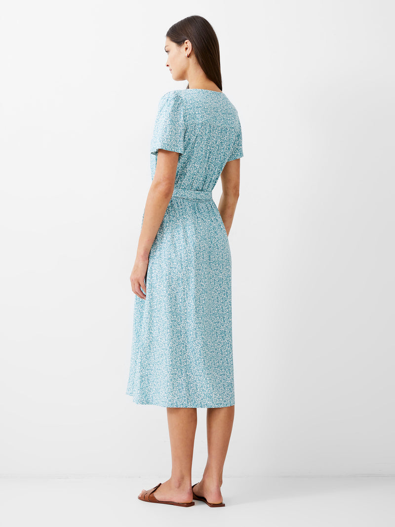 Breya Button Midi Dress