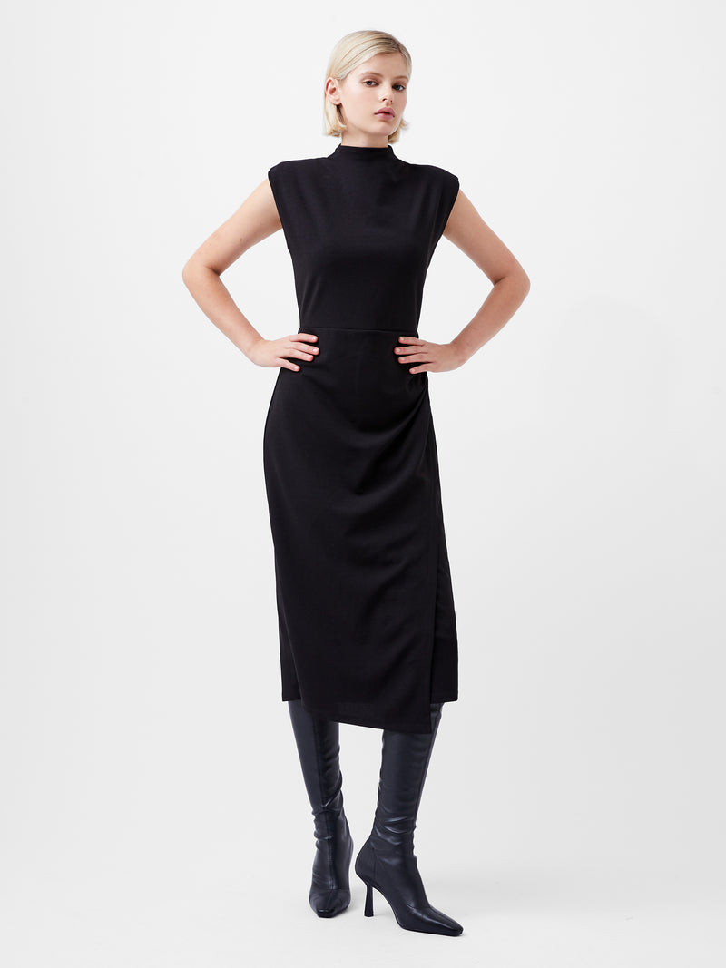 Textured Jersey Dress