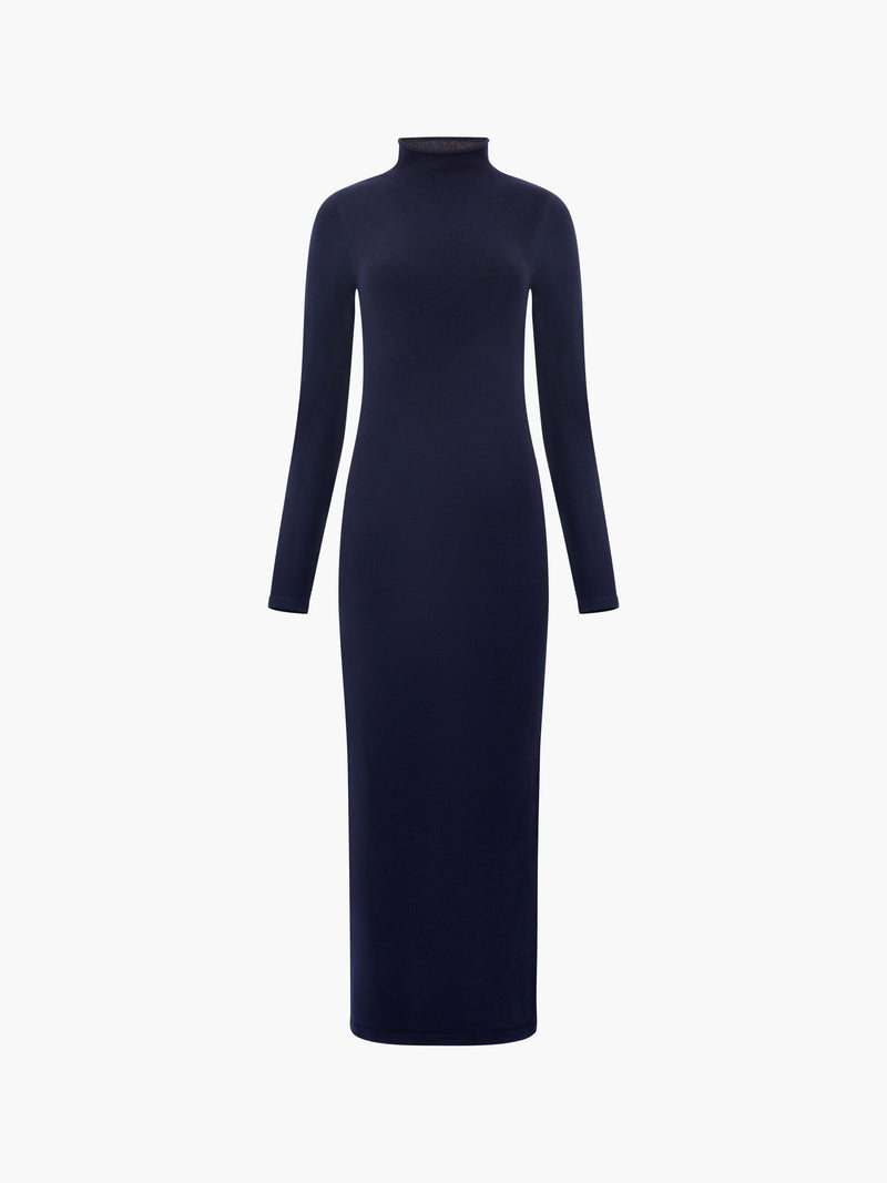 Babysoft Roll Neck Midi Dress