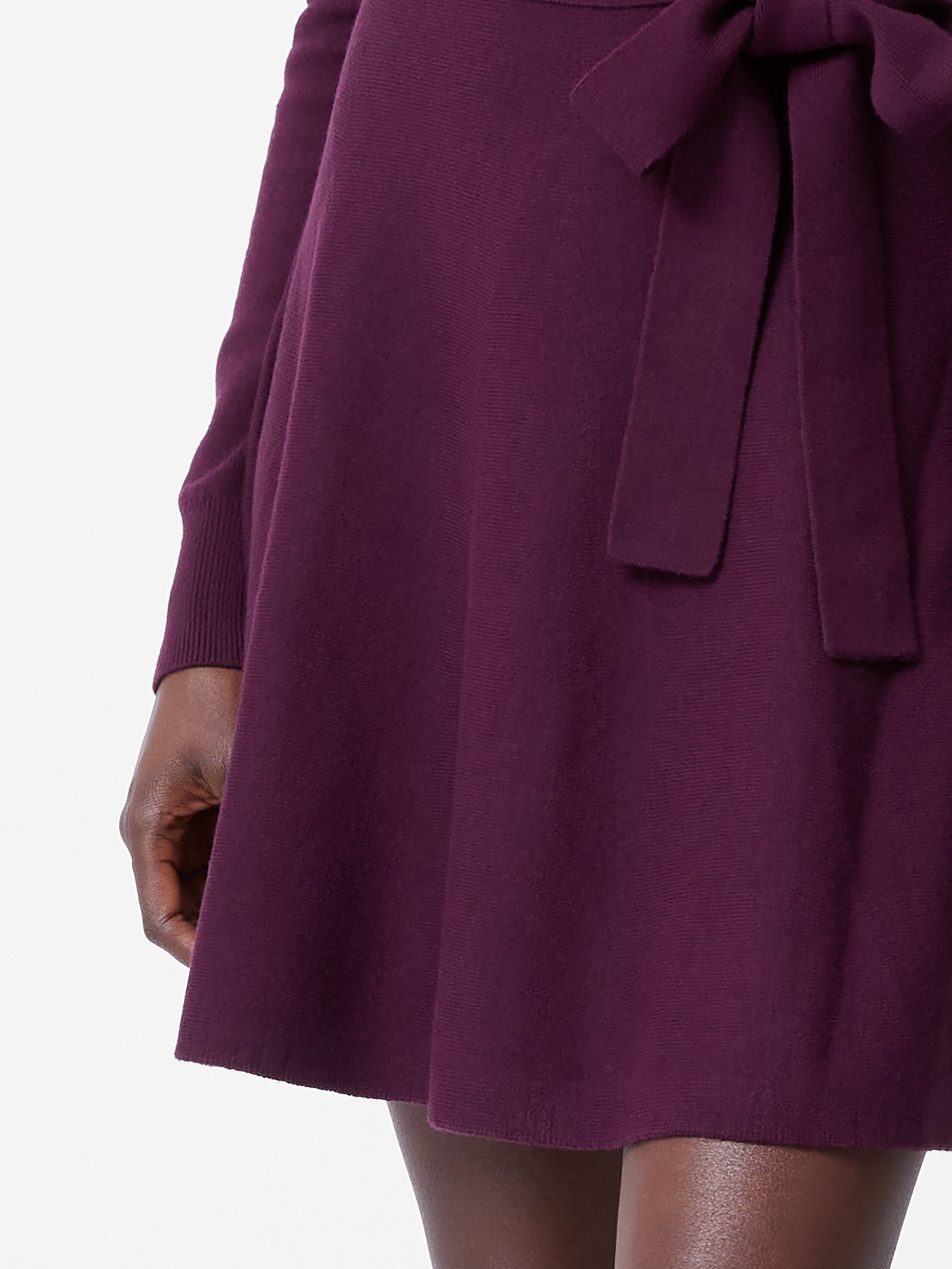 Babysoft Wrap Mini Dress