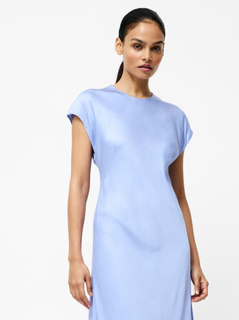 Ennis Eco Satin Column Shape Dress
