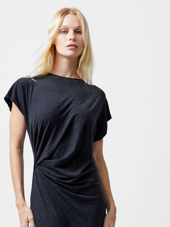 Shelly Jersey Ruched Midaxi Dress