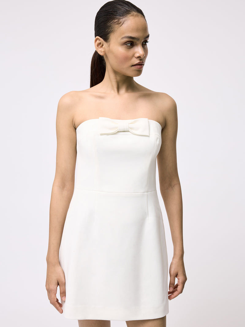 Whisper Bow Mini Dress