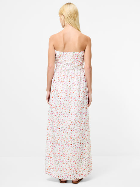 Nomi Cotton Bandeau Maxi Dress