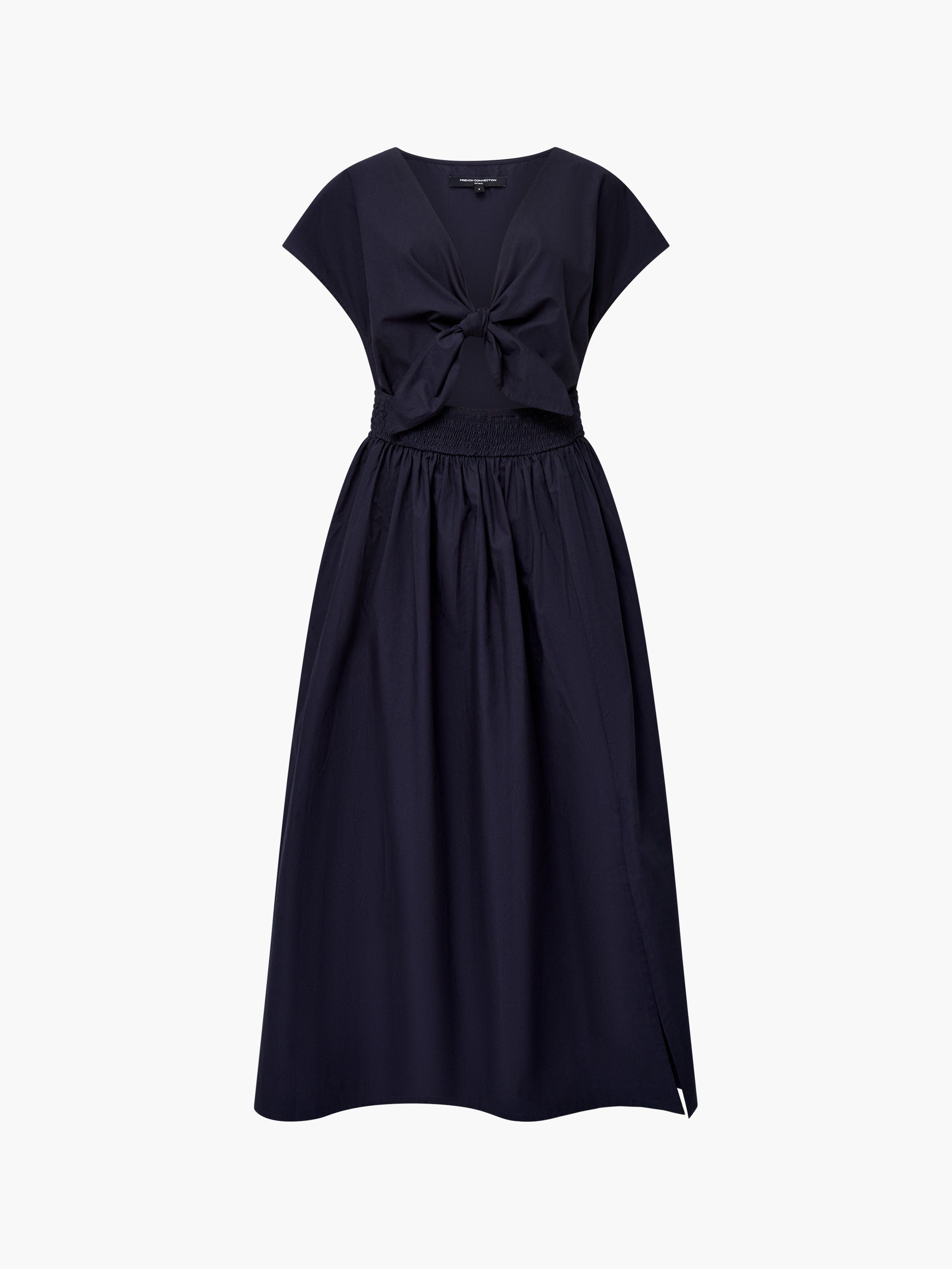 Barletta Poplin Tie Midi Dress