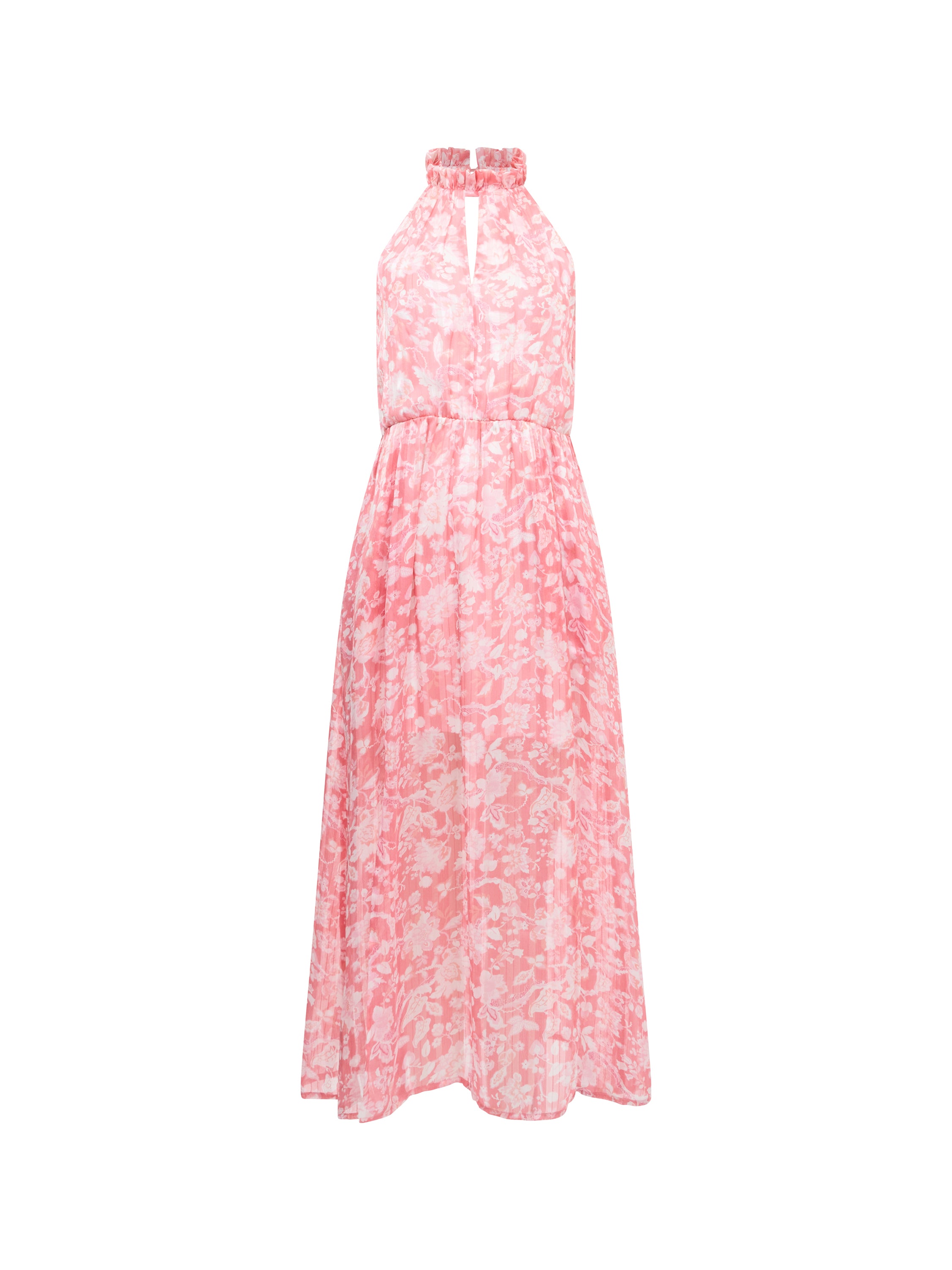 Cynthia Halterneck Midi Dress