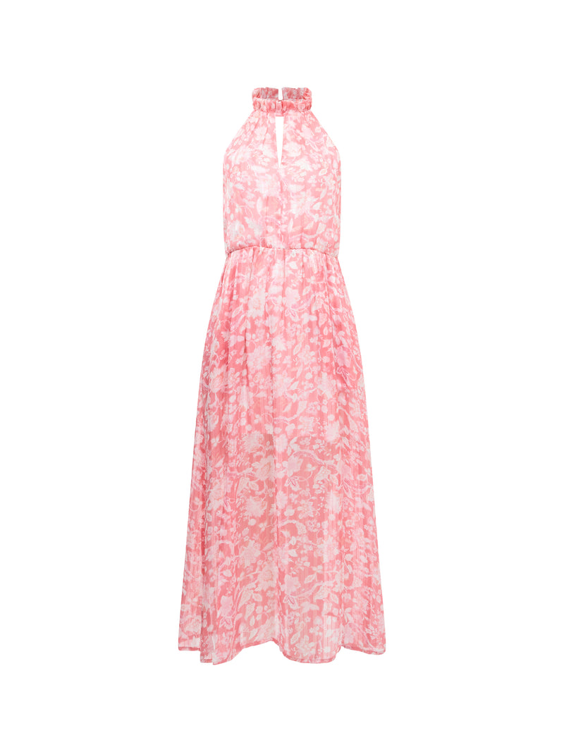Cynthia Halterneck Midi Dress
