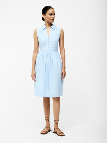 Sleeveless Smock Dress
