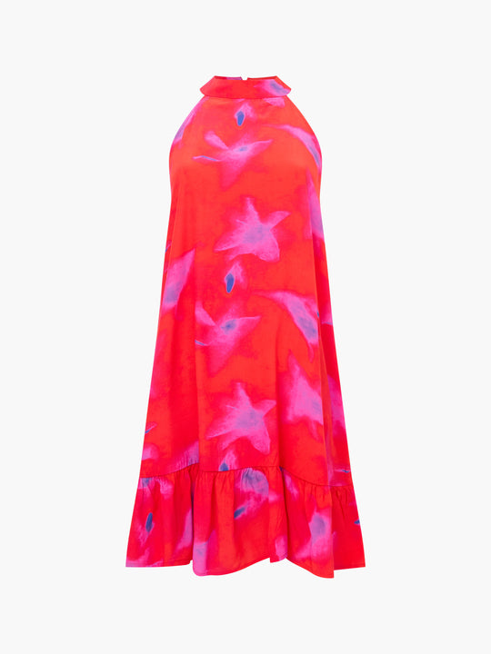 Christy Halterneck Swing Dress