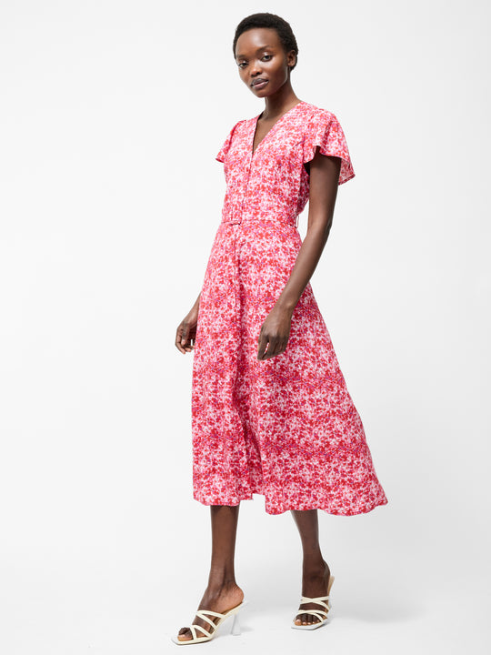 Cass Belted Midi Dress