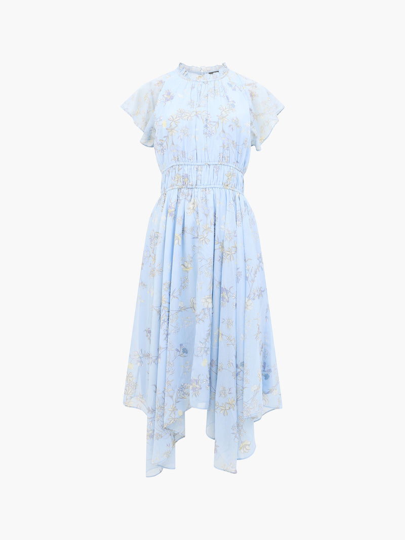 Diana Gathered Flowing Dress