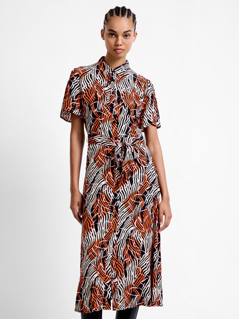 Felicity Eco Lizzy Tie Waist Dress