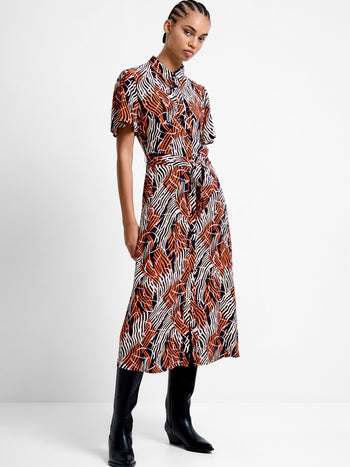 Felicity Eco Lizzy Tie Waist Dress