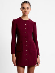Celie Button Through Mini Dress