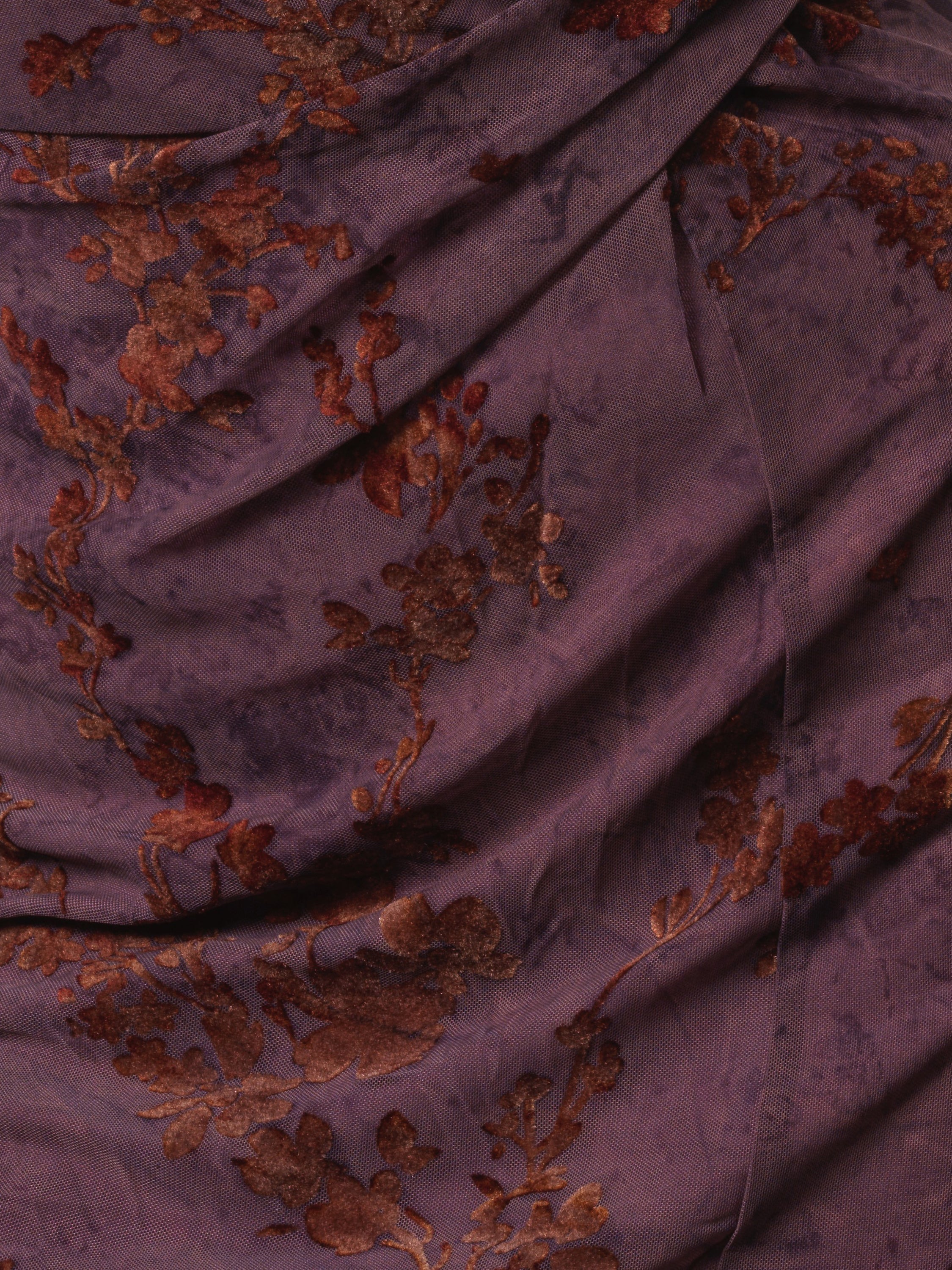 Kenny Devore Mesh Long Sleeve Dress