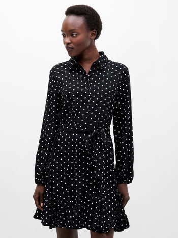 Polka Dot Swing Dress