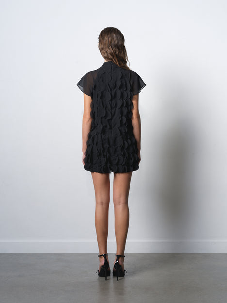 Diane Georgette Mini Dress