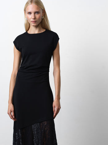 Valetta Lace Sequin Mix Dress