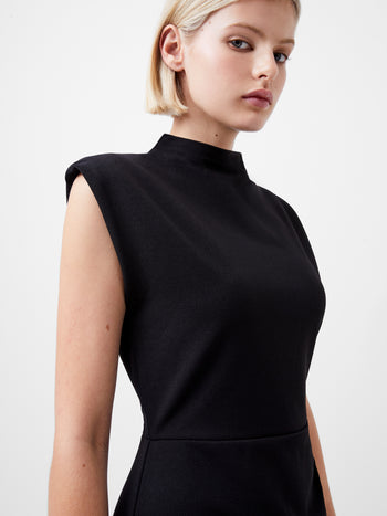 Textured Jersey Dress