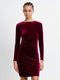 Viola Velvet Jersey Dress