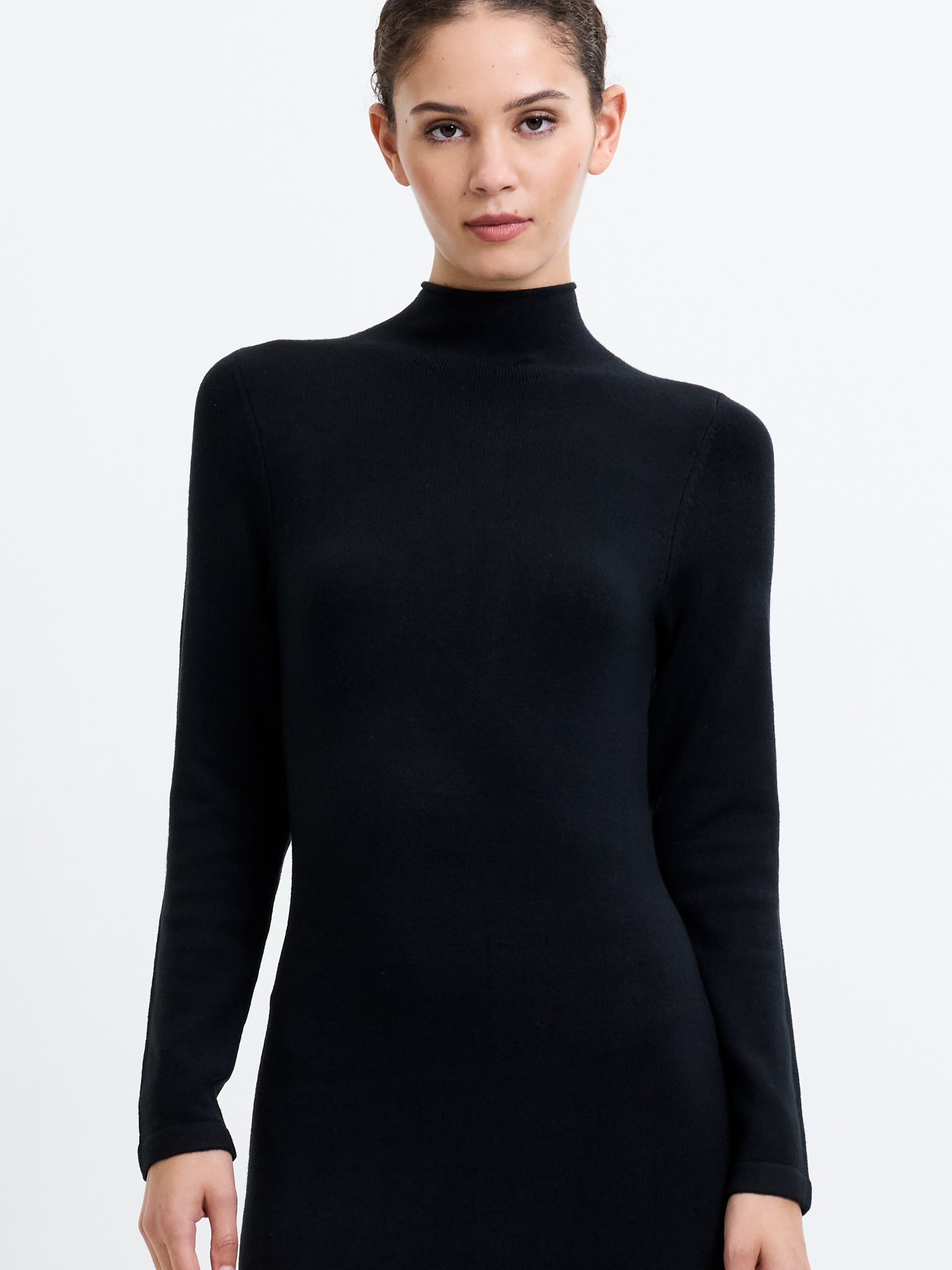 Babysoft Mock Neck Dress