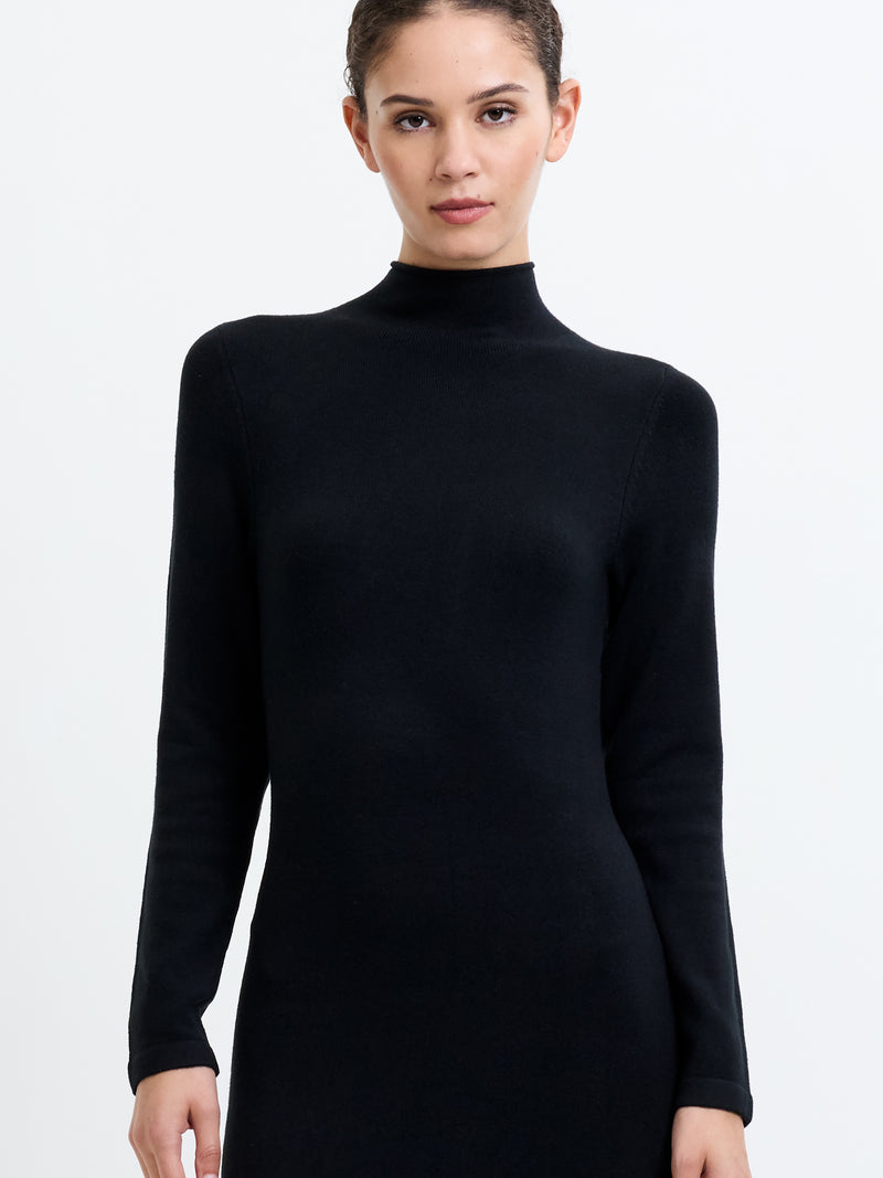 Babysoft Mock Neck Dress