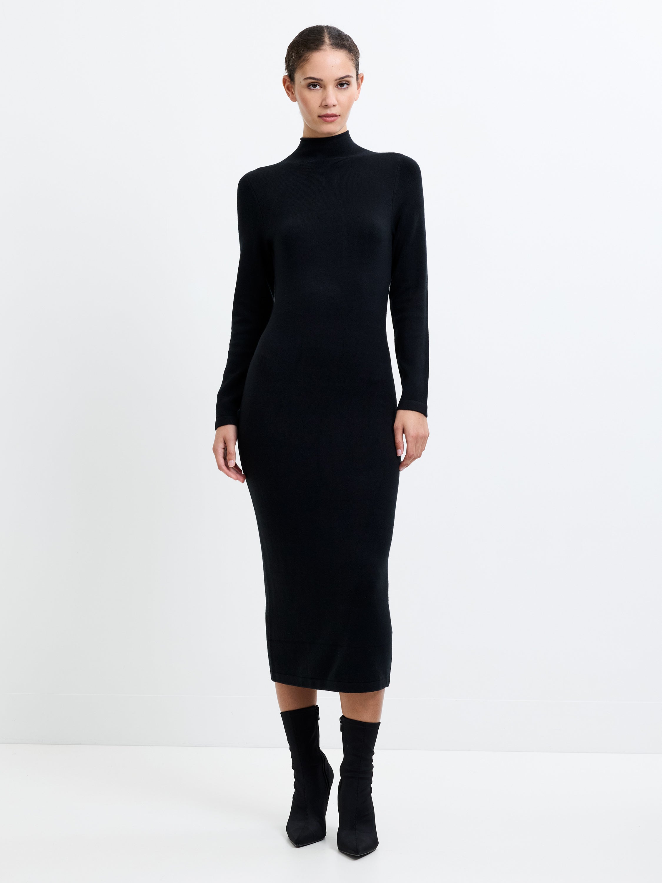 Babysoft Mock Neck Dress