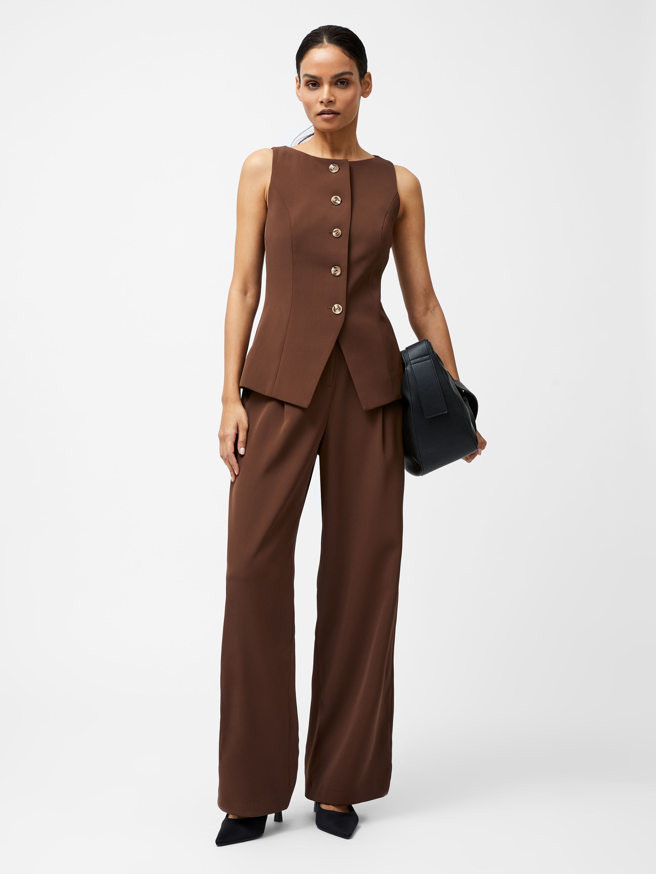 Harrie Suiting Waistcoat Top