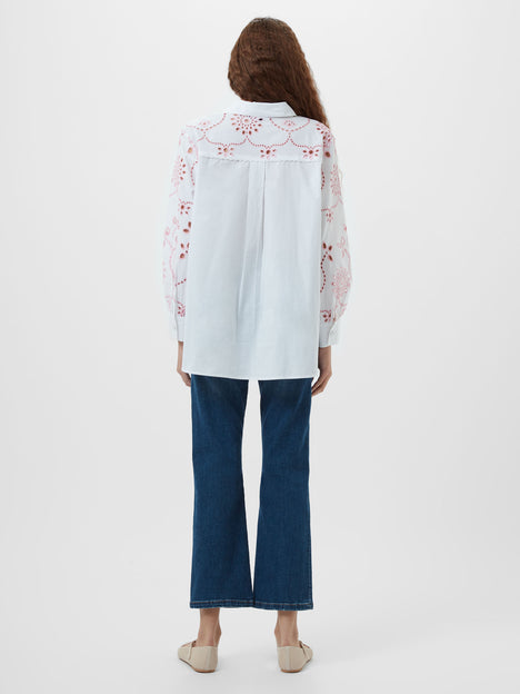 Cambria Cotton Embroidered Shirt
