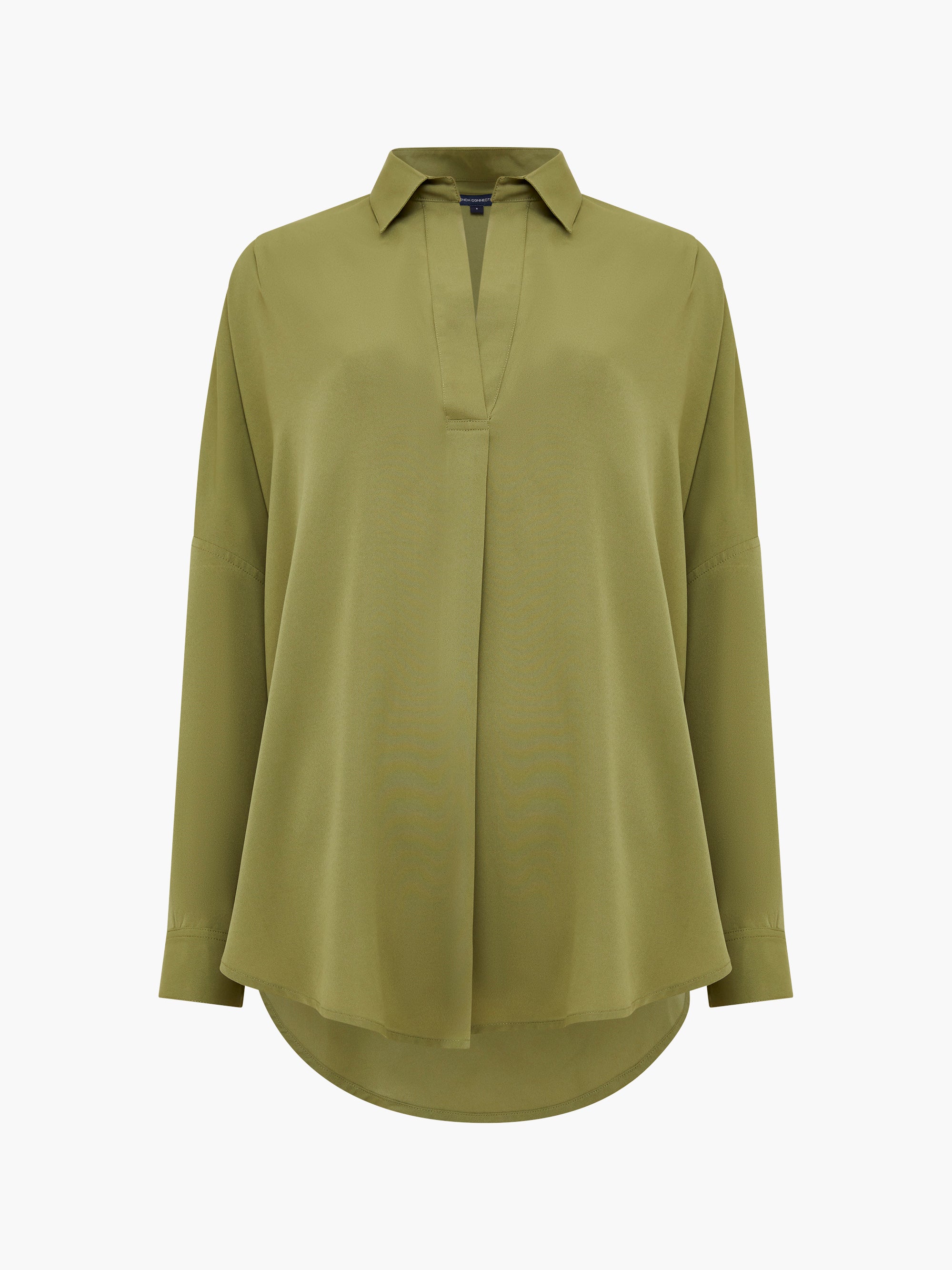 Rhodes Recycled Crepe Popover Shirt