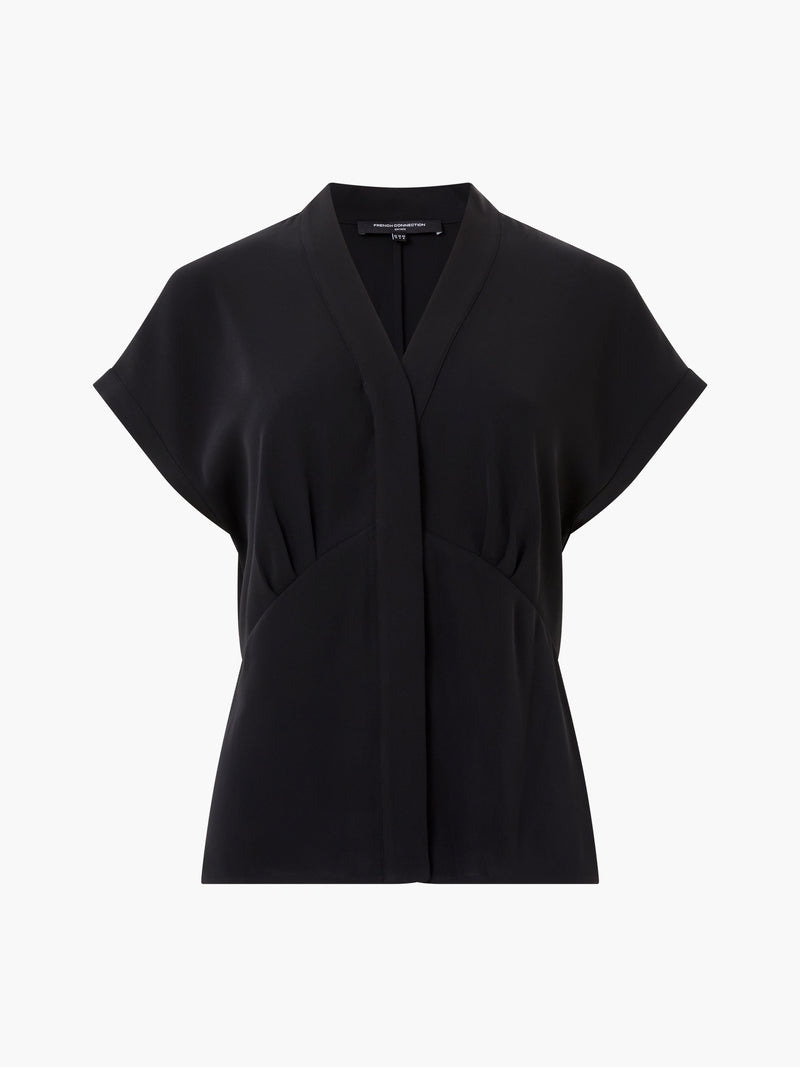 Carmen Recycled Crepe Blouse