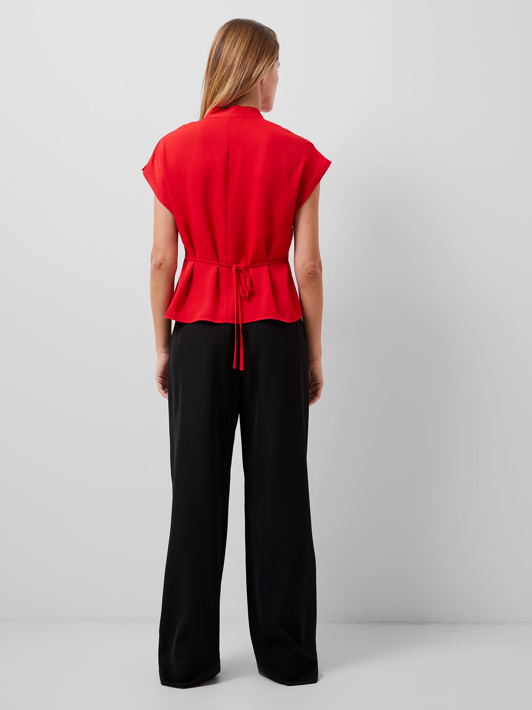 Carmen Recycled Crepe Blouse