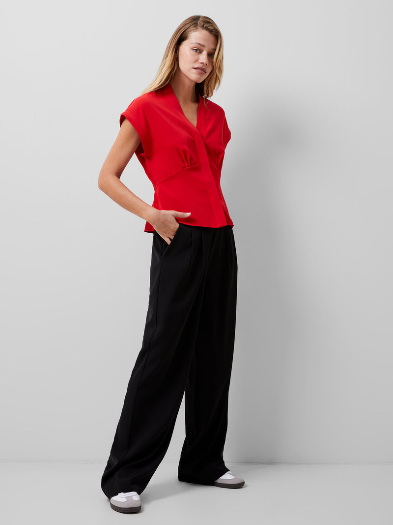 Carmen Recycled Crepe Blouse