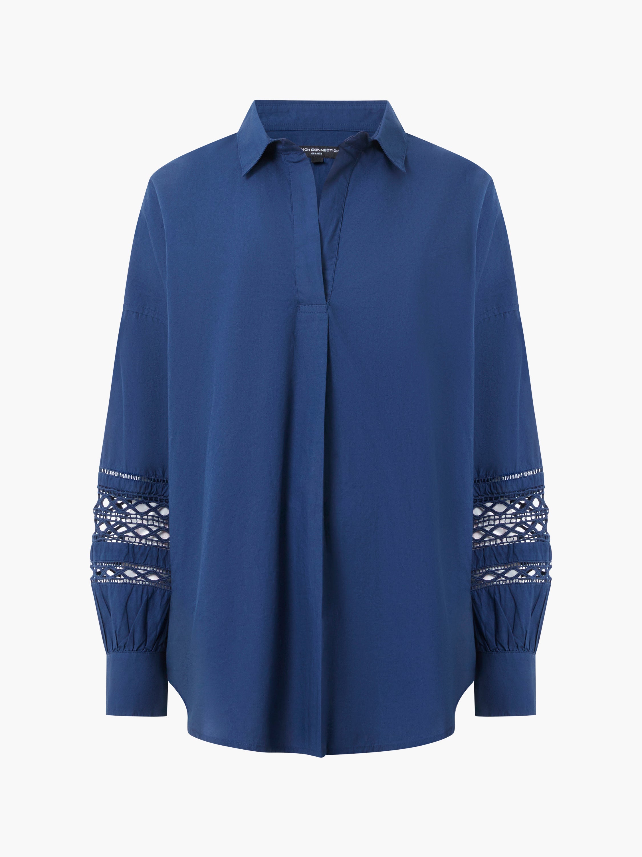 Rhodes Embroidered Long Sleeve Popover Shirt
